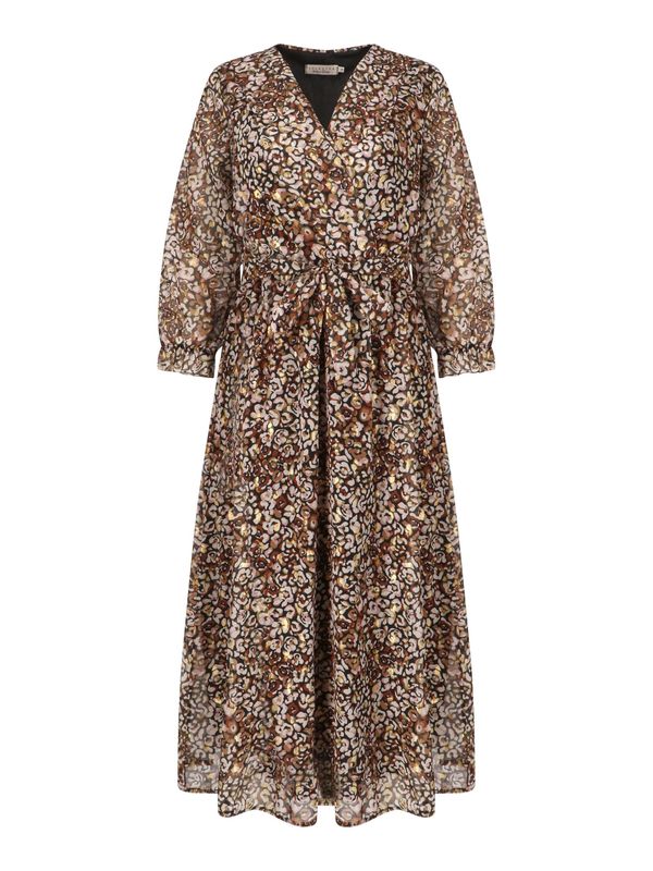 LolaLiza LolaLiza Haljina  bež / smeđa / crna