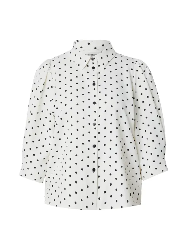 Lollys Laundry Lollys Laundry Bluza 'Bono'  crna / bijela