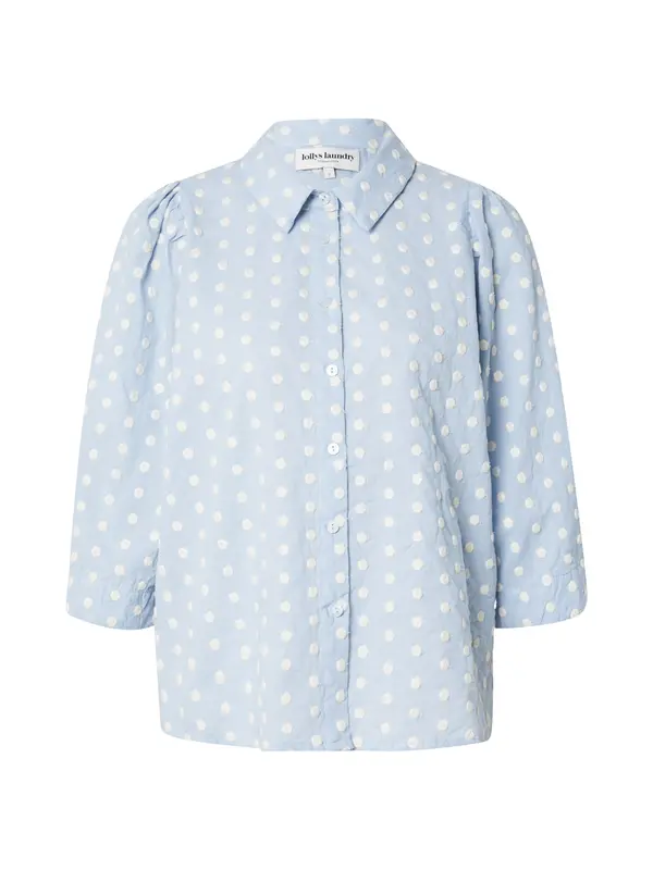 Lollys Laundry Lollys Laundry Bluza 'Bono'  svijetloplava / bijela