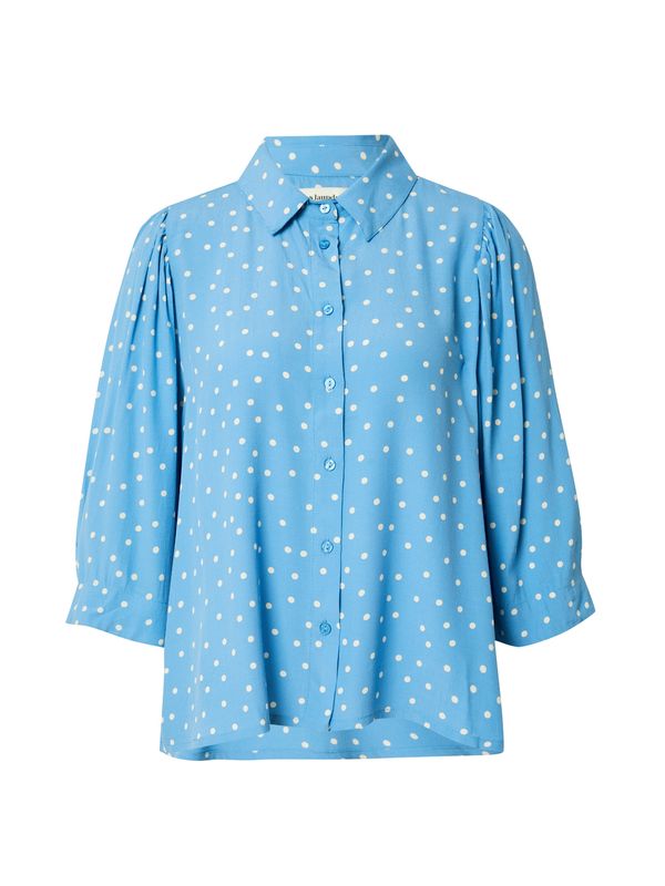 Lollys Laundry Lollys Laundry Bluza 'Bono'  svijetloplava / bijela