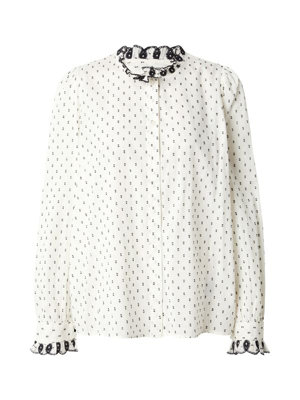 Lollys Laundry Lollys Laundry Bluza 'River'  boja pijeska / crna