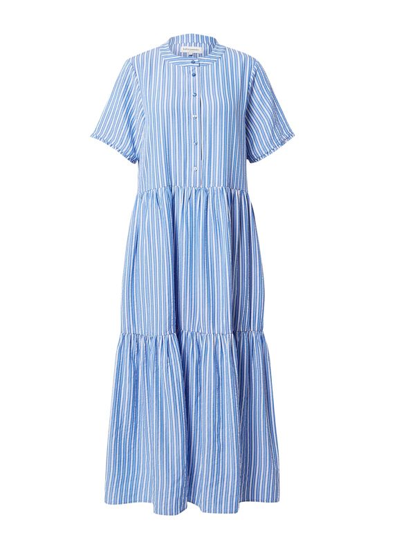 Lollys Laundry Lollys Laundry Košulja haljina 'Fie'  nebesko plava / bijela