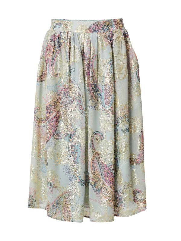 Lollys Laundry Lollys Laundry Suknja 'Ella'  pastelno plava / zlatna / marelica / roza