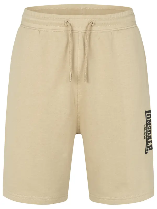 LONSDALE LONSDALE Hlače 'Fringford'  pijesak / crna