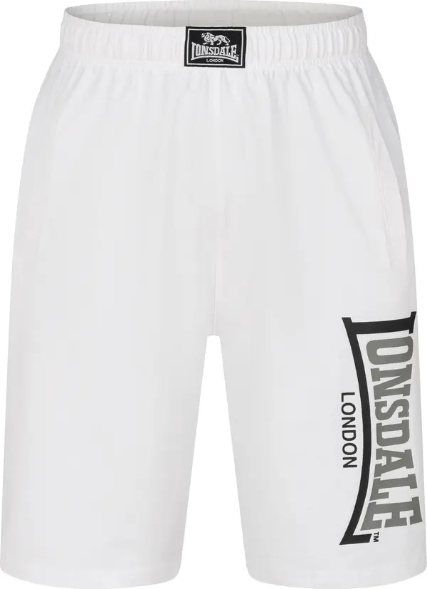 LONSDALE LONSDALE Hlače 'Jam'  siva / crna / bijela