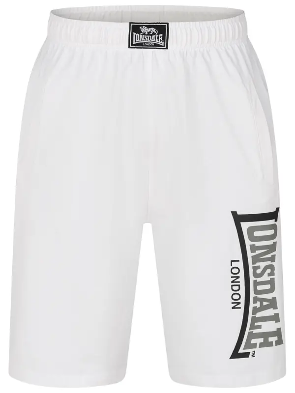 LONSDALE LONSDALE Hlače 'Jam'  siva / crna / bijela