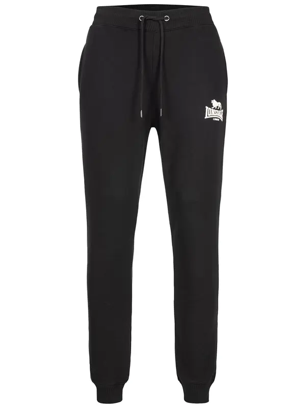 LONSDALE LONSDALE Hlače 'Pilsdon'  crna / bijela