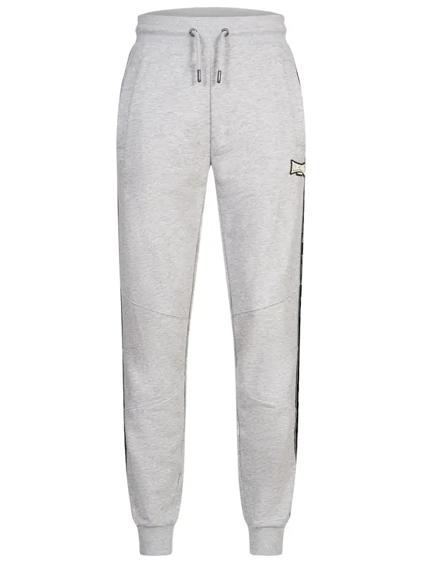 LONSDALE LONSDALE Hlače 'TENSTON'  siva / crna