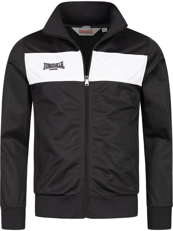 LONSDALE LONSDALE Jakna za vježbanje 'Alnwick'  crna / bijela