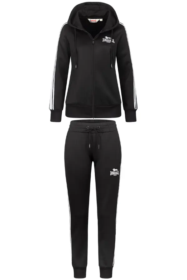 LONSDALE LONSDALE Jogging komplet  crna / bijela