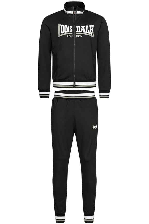 LONSDALE LONSDALE Jogging komplet ' POOLEWE '  crna / bijela