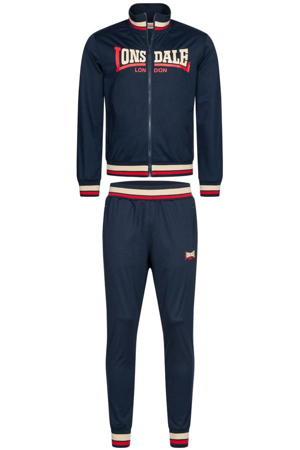 LONSDALE LONSDALE Jogging komplet ' POOLEWE '  mornarsko plava / bijela