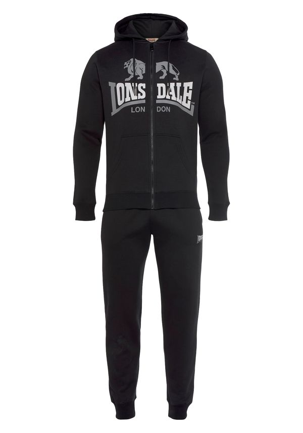 LONSDALE LONSDALE Jogging komplet  siva / crna / bijela
