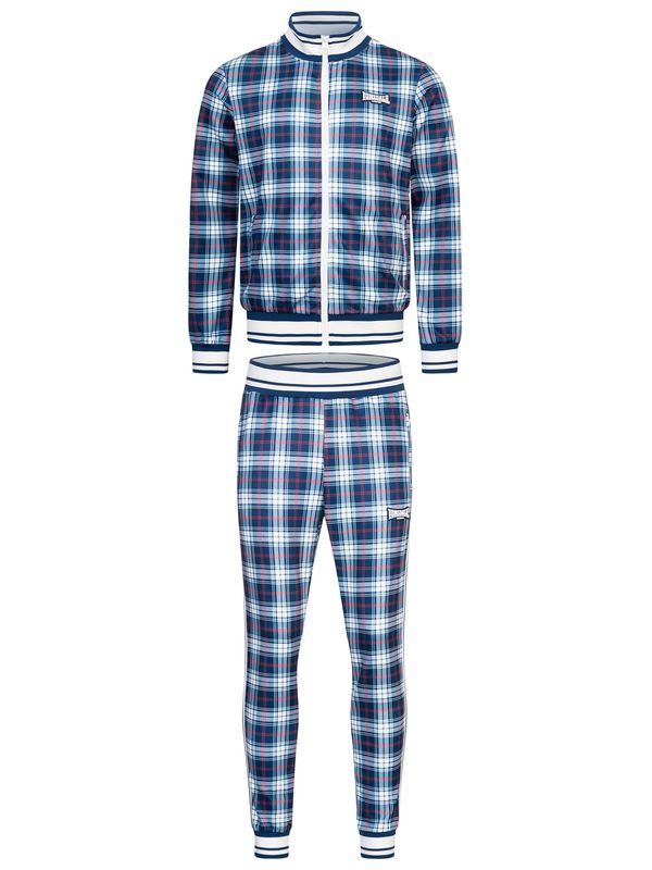 LONSDALE LONSDALE Jogging komplet 'Wembely'  mornarsko plava / bijela