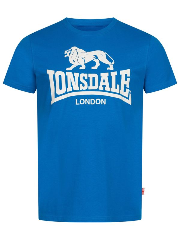 LONSDALE LONSDALE Majica  azur / bijela