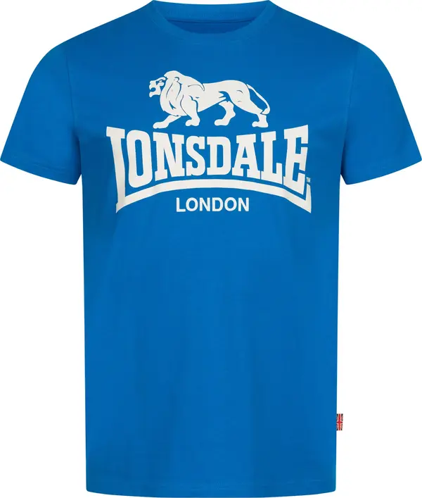 LONSDALE LONSDALE Majica  azur / bijela