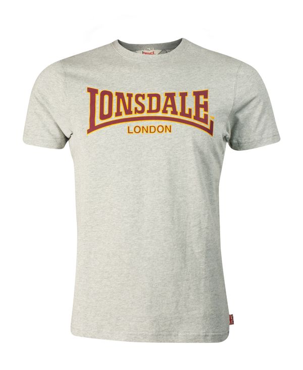 LONSDALE LONSDALE Majica 'CLASSIC'  siva / miks boja