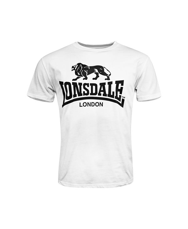 LONSDALE LONSDALE Majica  crna / bijela