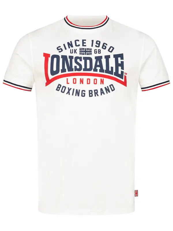 LONSDALE LONSDALE Majica 'Gavrene'  mornarsko plava / crvena / bijela