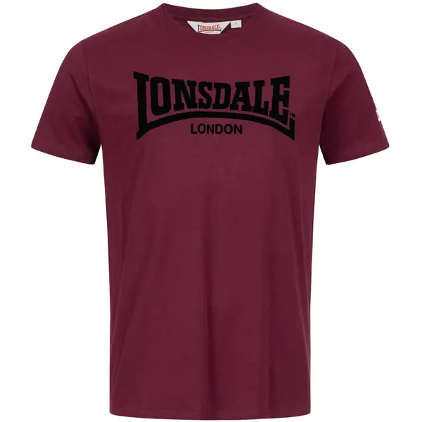 LONSDALE LONSDALE Majica  patlidžan / crna