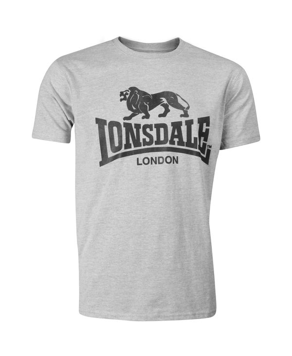 LONSDALE LONSDALE Majica  siva / crna