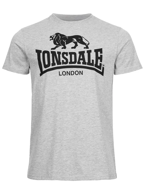 LONSDALE LONSDALE Majica  siva / crna