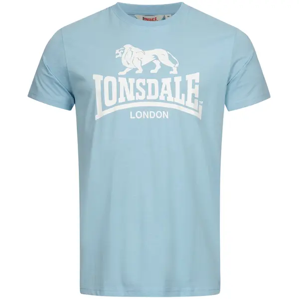 LONSDALE LONSDALE Majica 'St. Erney'  svijetloplava / bijela