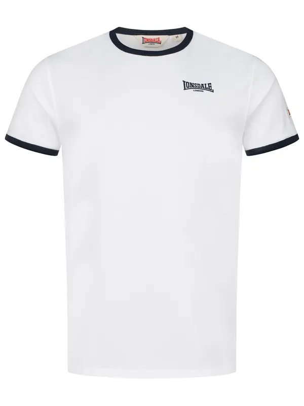 LONSDALE LONSDALE Majica 'Trelill'  tamno plava / bijela