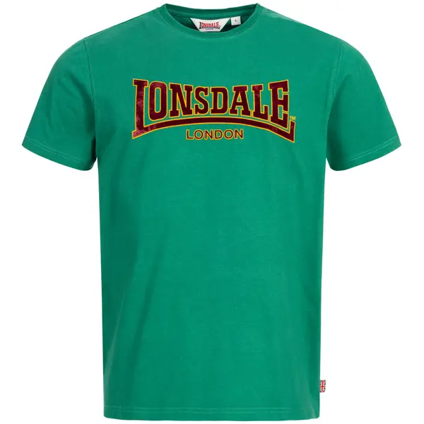 LONSDALE LONSDALE Majica  žuta / zelena / crvena