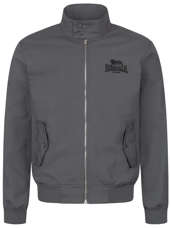 LONSDALE LONSDALE Prijelazna jakna 'Acton'  antracit siva / crna