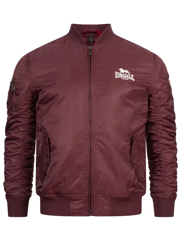 LONSDALE LONSDALE Prijelazna jakna  crvena