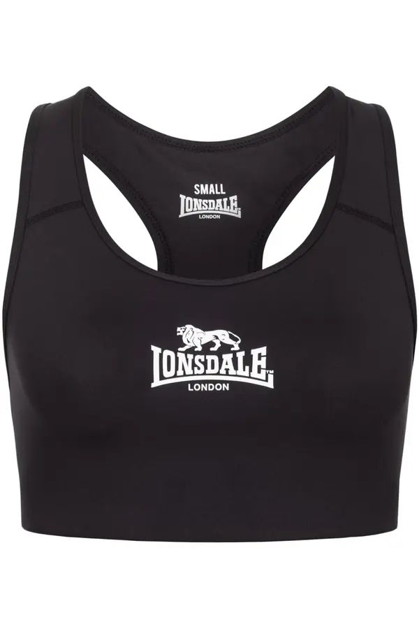 LONSDALE LONSDALE Sportski grudnjak 'Wardour'  crna / bijela