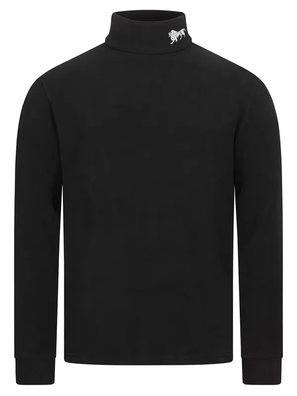 LONSDALE LONSDALE Sweater majica 'Curdworth'  crna