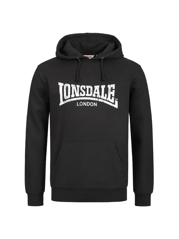 LONSDALE LONSDALE Sweater majica 'Wolterton'  crna