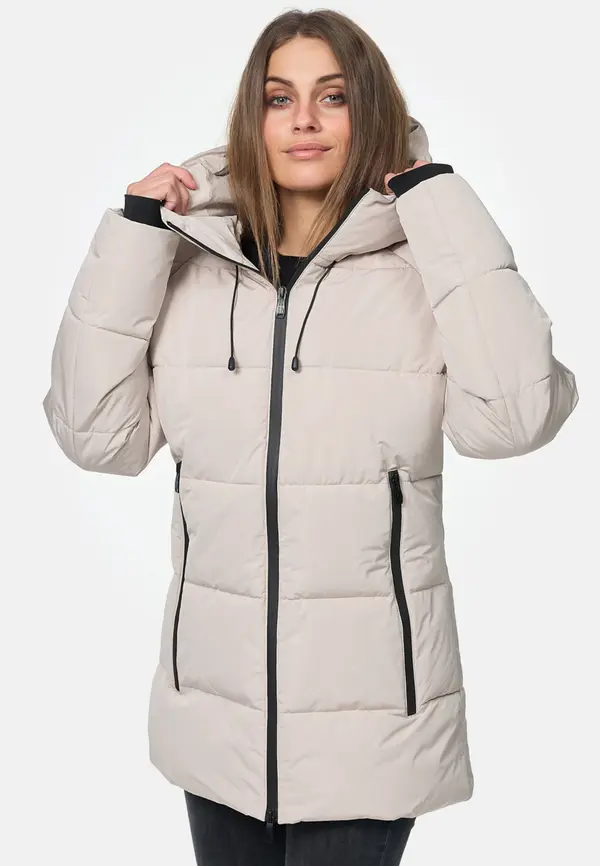 LONSDALE LONSDALE Zimska jakna  ecru/prljavo bijela