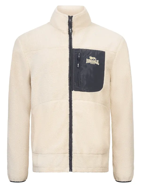 LONSDALE LONSDALE Zimska jakna ' LARTINGTON '  ecru/prljavo bijela / siva