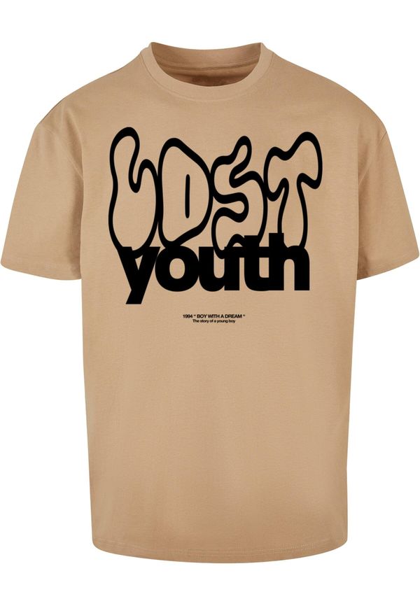 Lost Youth Lost Youth Majica  bež / crna