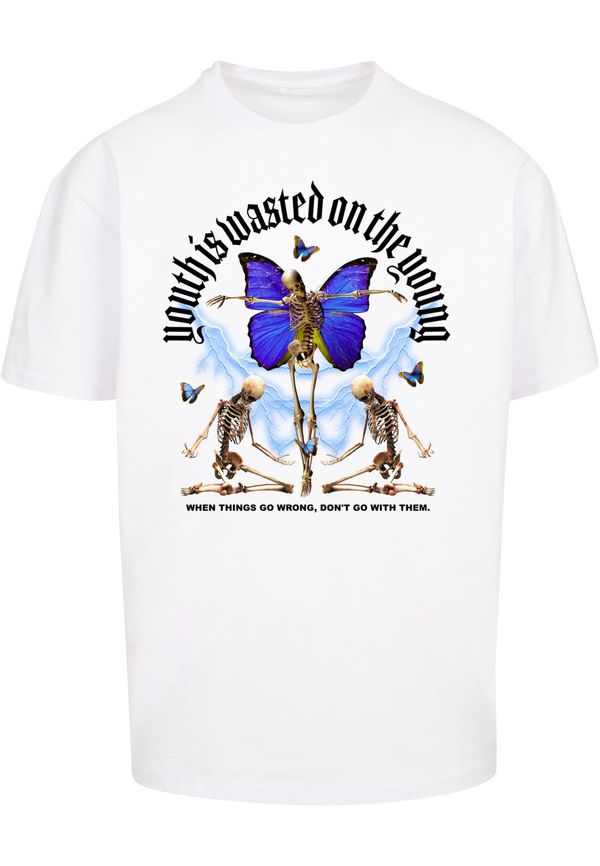 Lost Youth Lost Youth Majica  kraljevsko plava / pastelno plava / crna / bijela