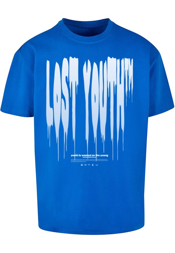 Lost Youth Lost Youth Majica  nebesko plava / bijela