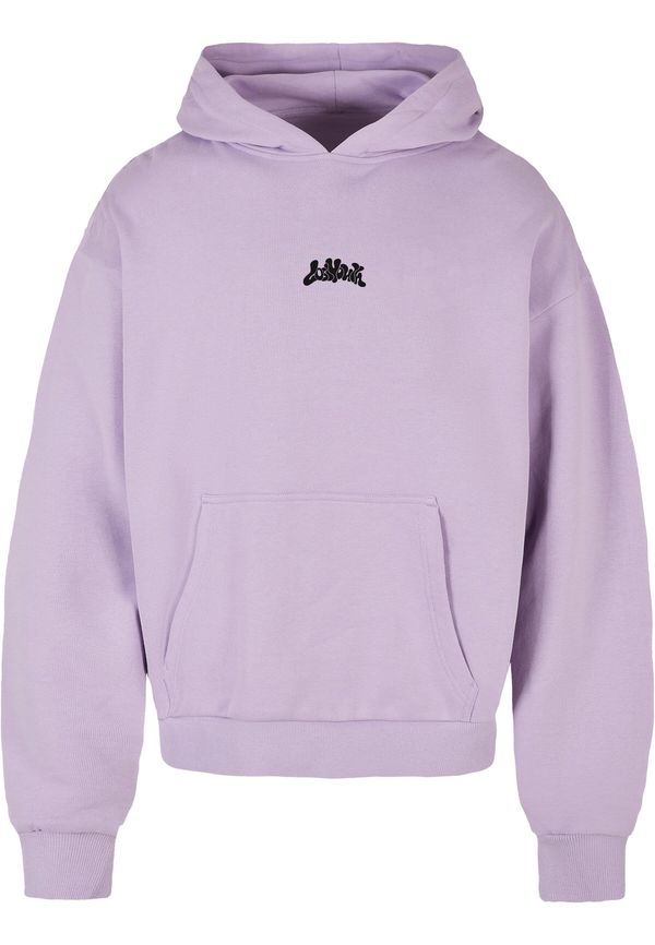 Lost Youth Lost Youth Sweater majica 'Beautiful Chaos'  svijetloljubičasta / crna / bijela