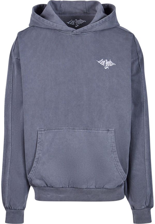 Lost Youth Lost Youth Sweater majica 'Classic'  golublje plava / bijela