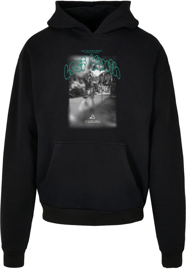 Lost Youth Lost Youth Sweater majica 'Follow That Dream'  tirkiz / siva / svijetlosiva / crna