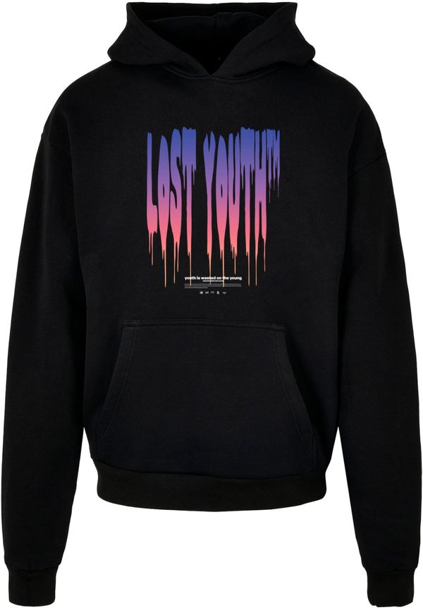 Lost Youth Lost Youth Sweater majica  ljubičasta / roza / crna