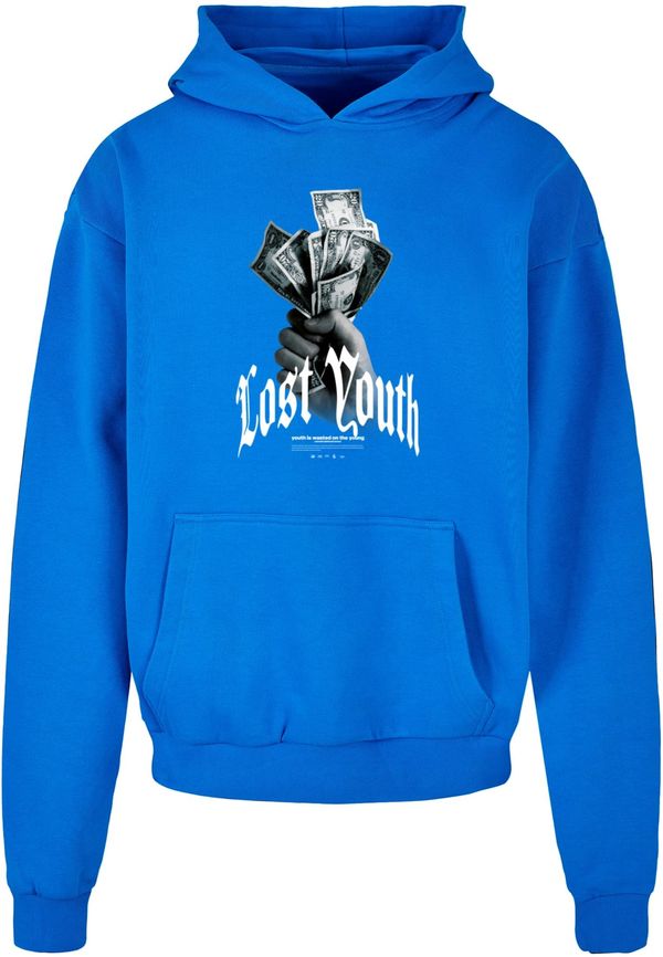 Lost Youth Lost Youth Sweater majica  nebesko plava / crna / bijela
