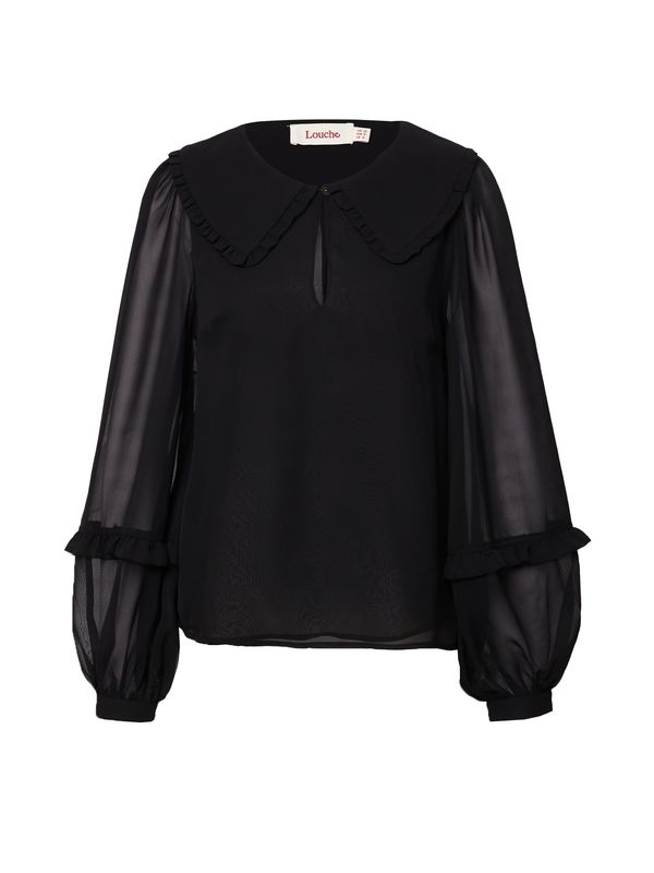 Louche Louche Bluza 'TUPPENCE'  crna