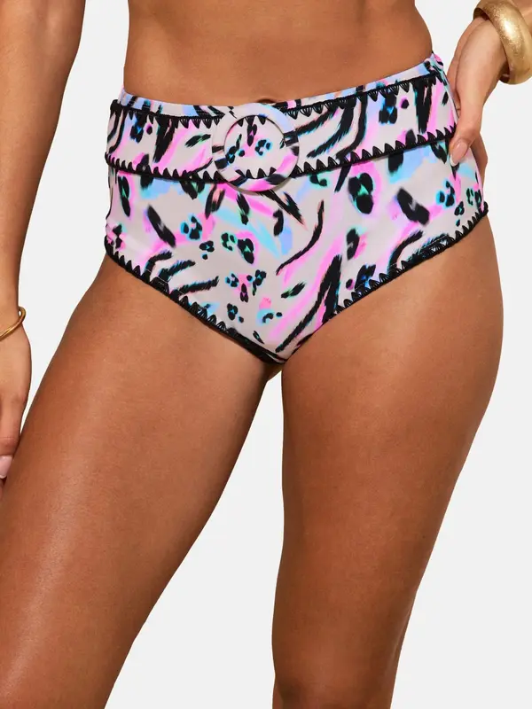 love & roses love & roses Bikini donji dio  boja slonovače / akvamarin / fuksija / crna