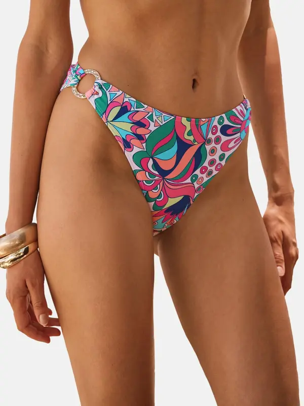 love & roses love & roses Bikini donji dio  zelena / roza / malina / bijela