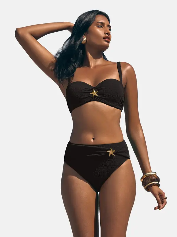 love & roses love & roses Bikini gornji dio  crna