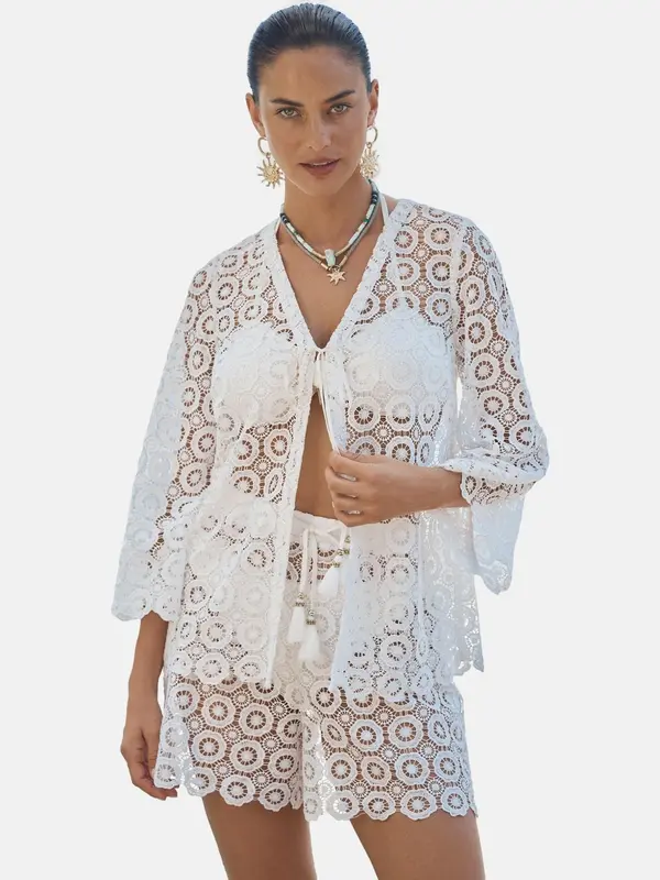 love & roses love & roses Bluza  bijela