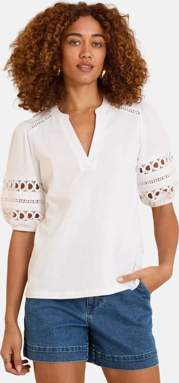 love & roses love & roses Bluza  bijela